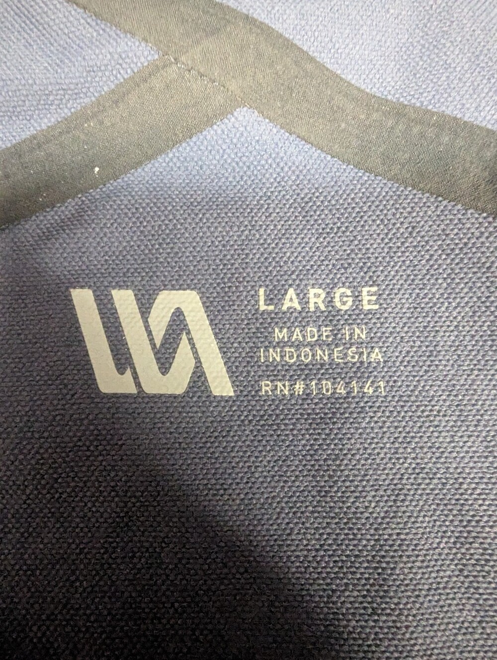 VRST Men's Limitless Golf Quarter Zip Pullover - Large - Steel Blue Grey - Picture 6 of 10